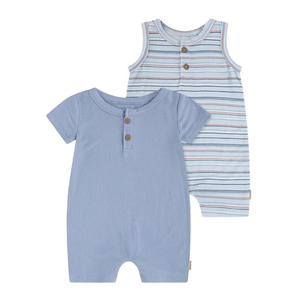 Huggies  2Pc Romper Set, Blue